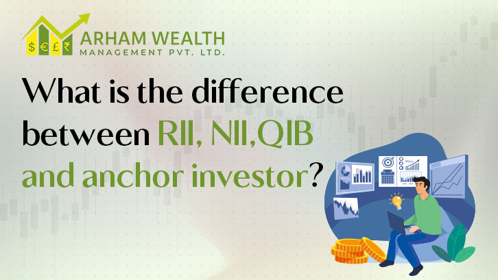 What is the difference between RII, NII, QIB and anchor investor?